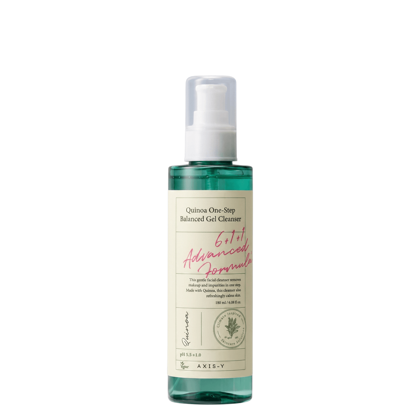 AXIS-Y Quinoa One Step Balanced Gel Cleanser veido prausiklis 180ml