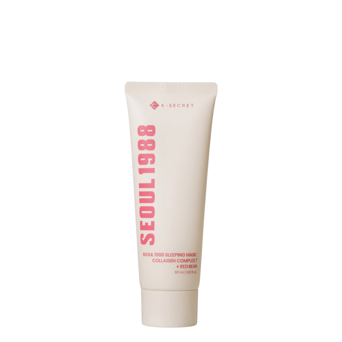 K-SECRET SEOUL 1988 Sleeping Mask: Collagen Complex 7 + Red Bean naktinė veido kaukė 60ml