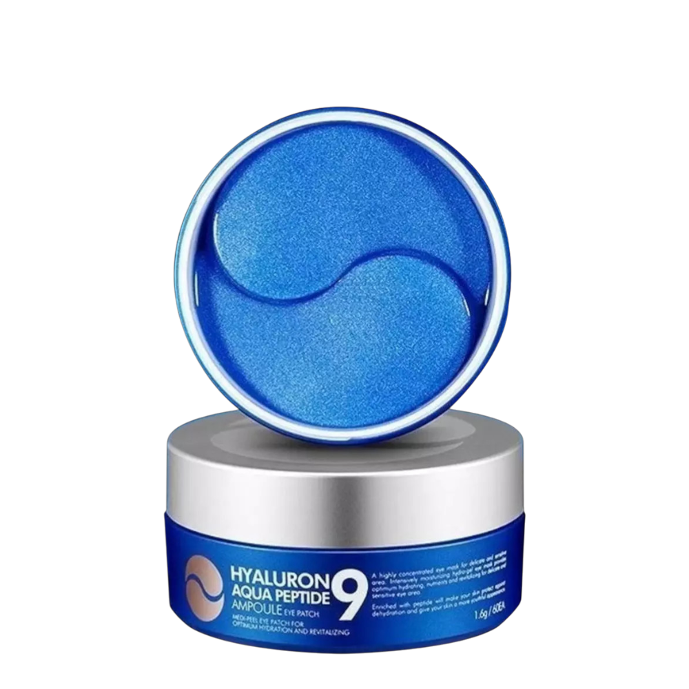 MEDI-PEEL Hyaluron Aqua Peptide-9 Ampoule Eye Patch paakių pagalvėlės 60 vnt