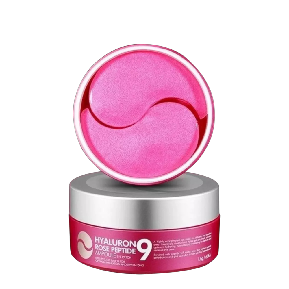 MEDI-PEEL Hyaluron Rose Peptide 9 AmpouleEye Patch paakių pagalvėlės 60 vnt