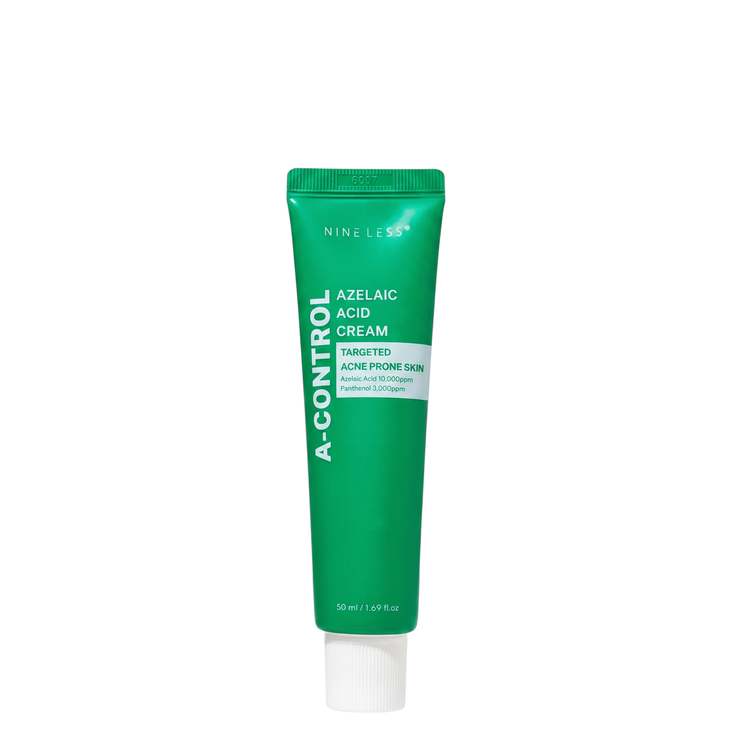 NINE LESS A-Control Azelaic Acid Cream veido kremas su azelaino rūgštimi 50ml