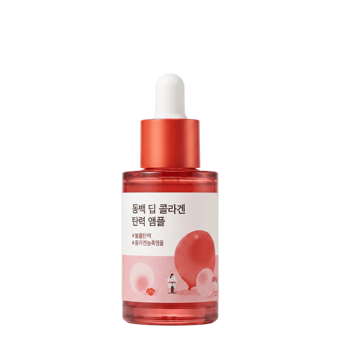 Round Lab Camellia Deep Collagen Firming Ampoule stangrinanti ampulė su kolagenu 30ml