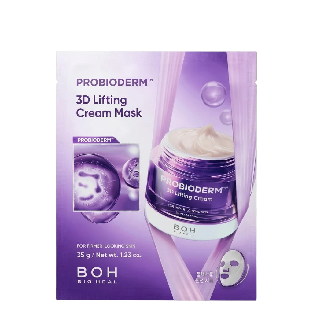 BIOHEAL BOH Probioderm 3D Lifting Cream Mask veido kaukė 35g