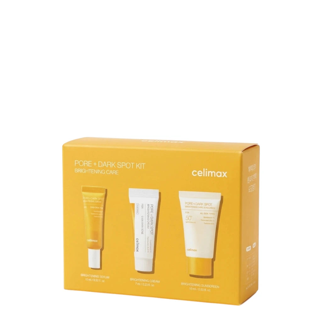 Celimax Pore+Dark Spot Kit - mini dydžio rinkinys (pažeista pakuotė)