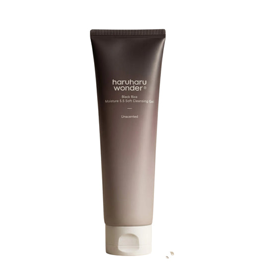 Haruharu Wonder Black Rice Moisture 5.5 Soft Cleansing Gel veido prausiklis 