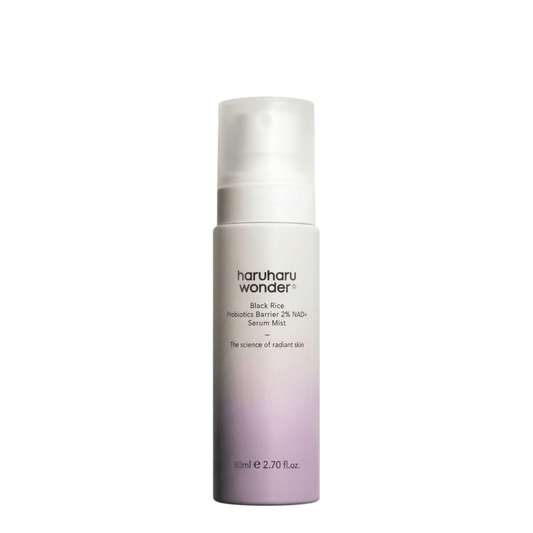 Haruharu Wonder Black Rice Probiotics Barrier 2% NAD+ Serum Mist veido dulksna 80ml