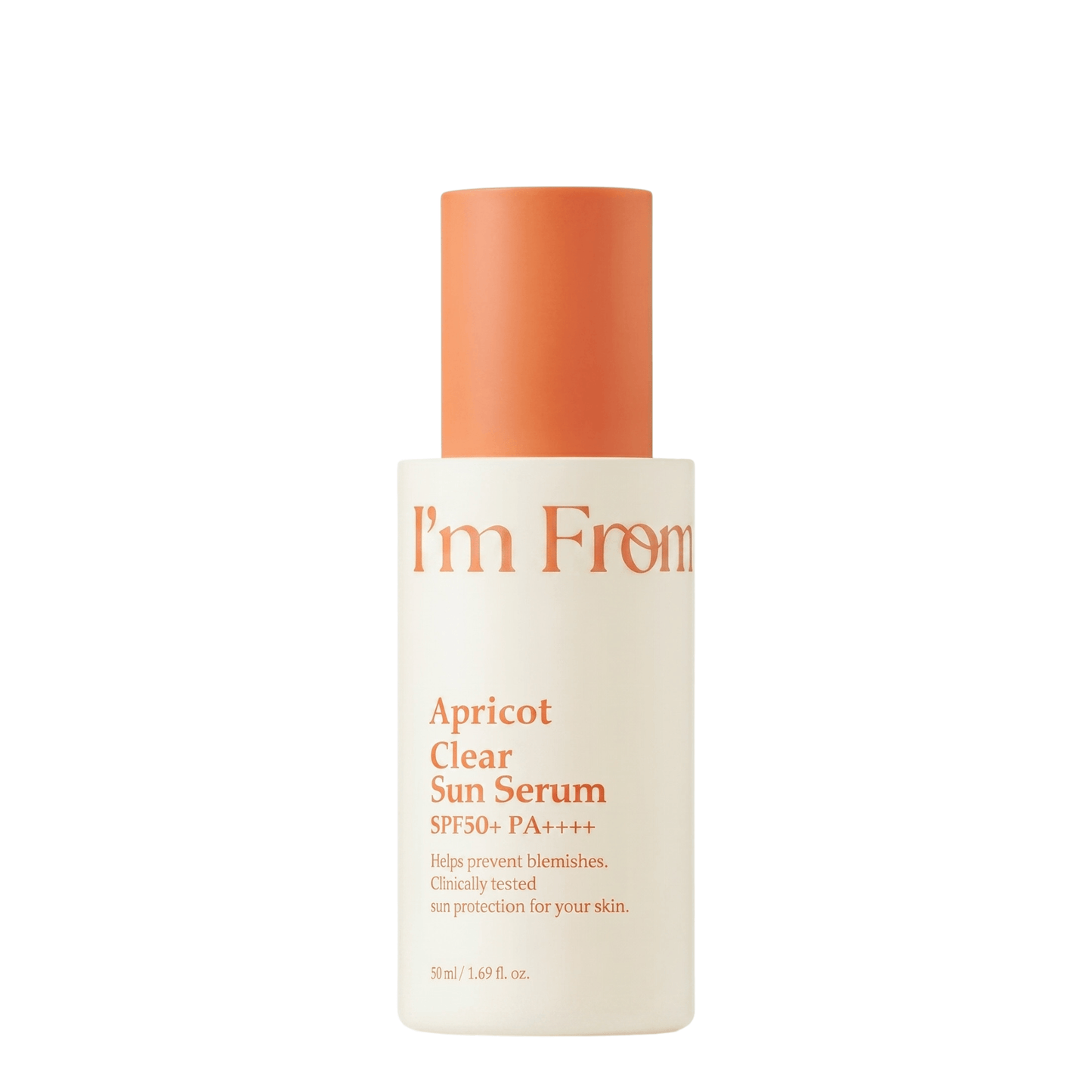 I'm From Apricot Clear Sun Serum SPF50+ PA++++ apsauga nuo saulės 50ml