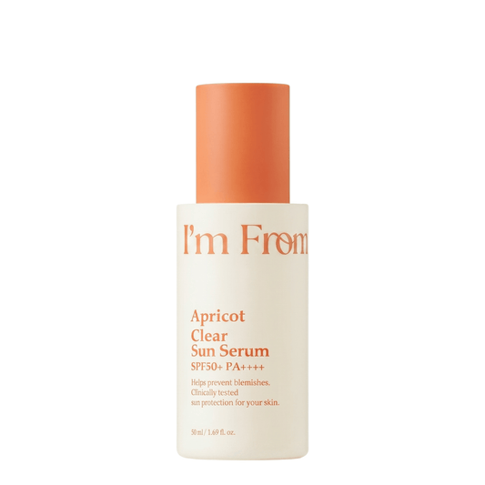 I'm From Apricot Clear Sun Serum SPF50+ PA++++ apsauga nuo saulės 50ml