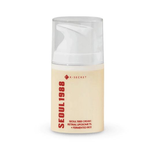 K-SECRET SEOUL 1988 Cream: Retinal Liposome 1% + Fermented Rice veido kremas 50ml