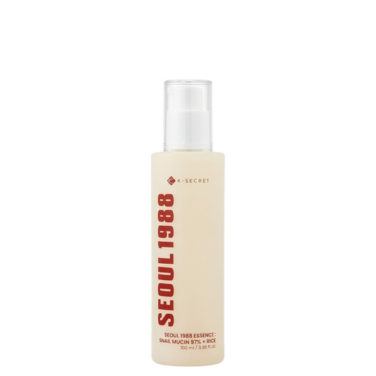 K-SECRET SEOUL 1988 Essence: Snail Mucin 97% + Rice 100ml