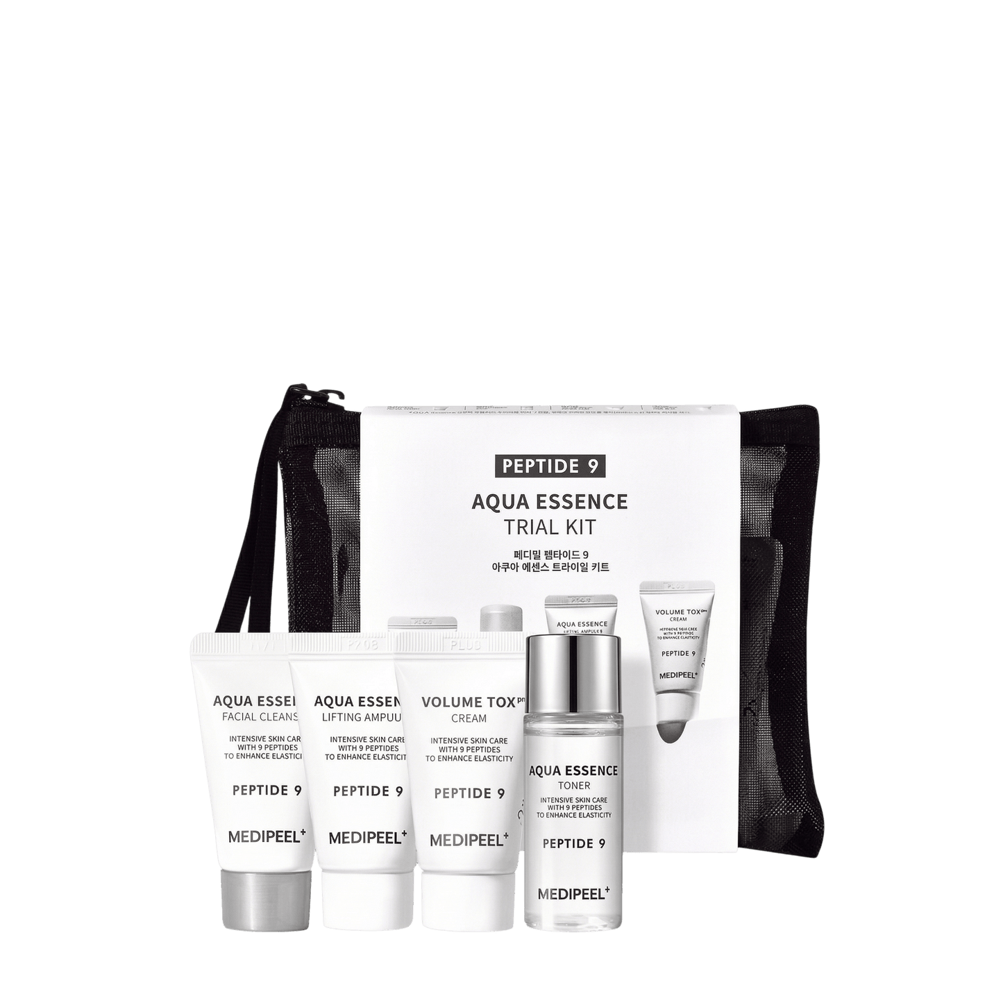 MEDI-PEEL Peptide 9 Aqua Essence Trial Kit mini rinkinys veidui