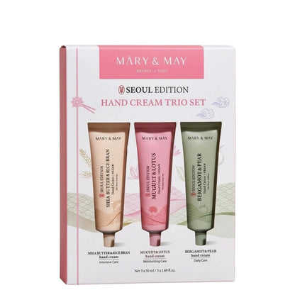 Mary&May Seoul Edition Hand Cream Trio Set rankų kremas (3 x 50ml)