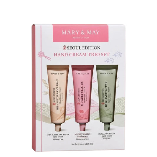 Mary&May Seoul Edition Hand Cream Trio Set rankų kremas (3 x 50ml)