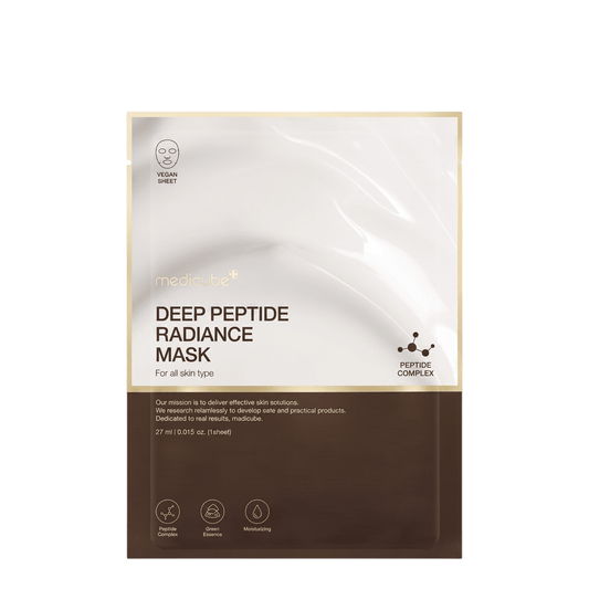 Medicube Deep Peptide Radiance Mask veido kaukė  27ml