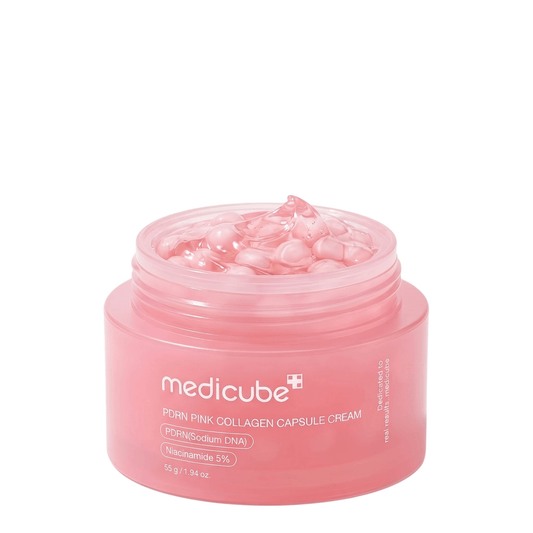 Medicube PDRN Pink Collagen Capsule Cream drėkinantis veido kremas 55g