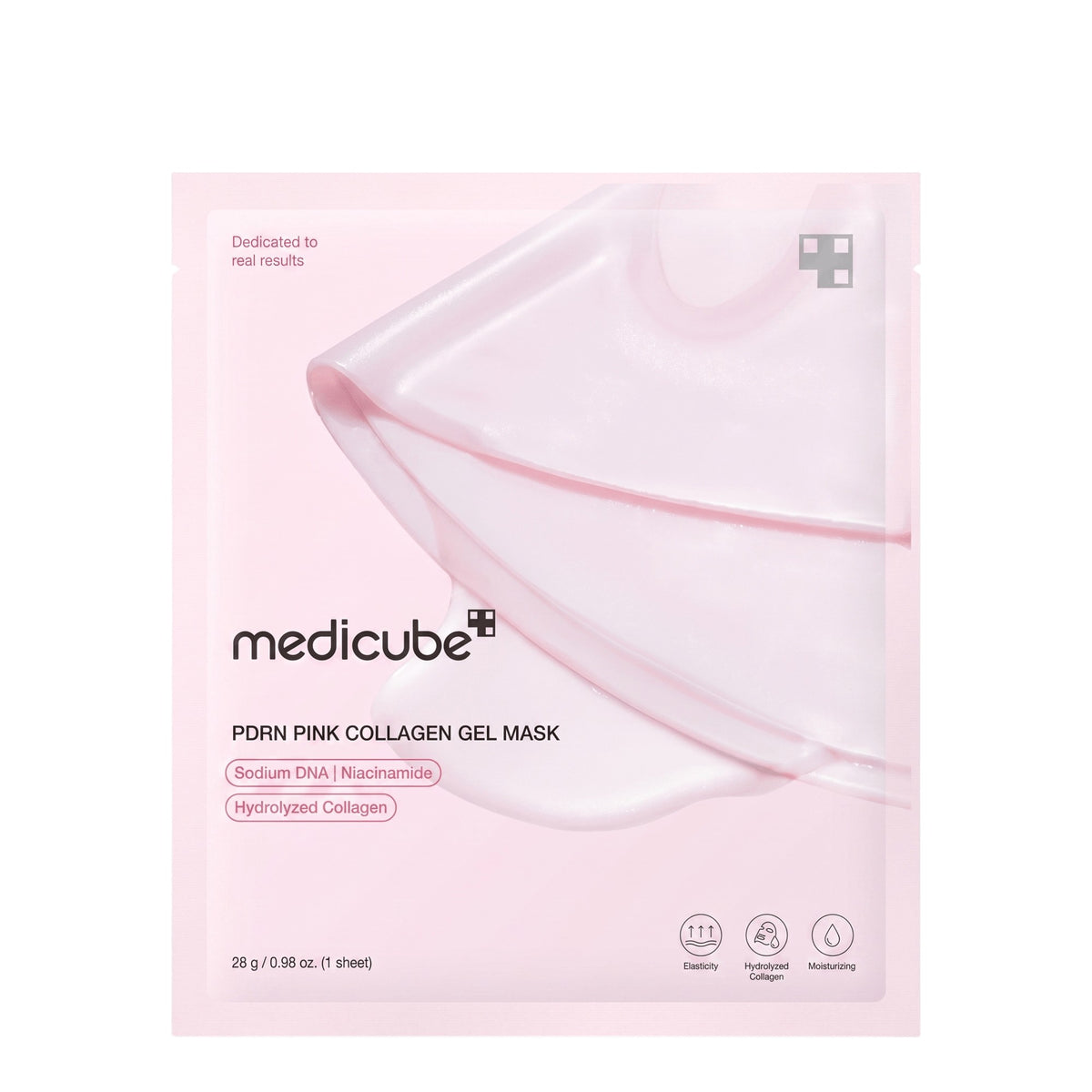 Medicube PDRN Pink Collagen Gel Mask veido kaukė 28g