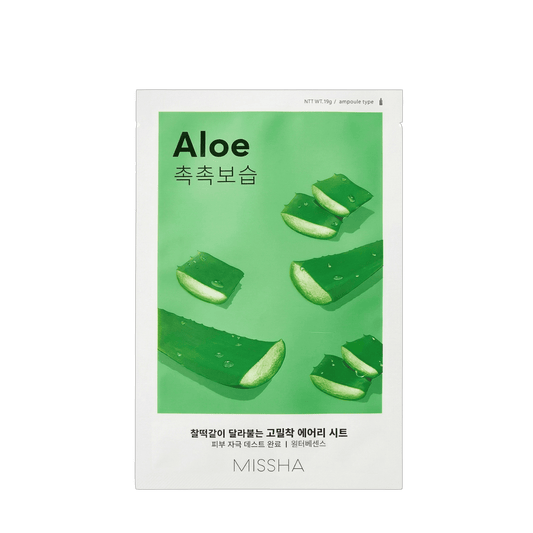 Missha Airy Fit Aloe Sheet Mask veido kaukė 19g