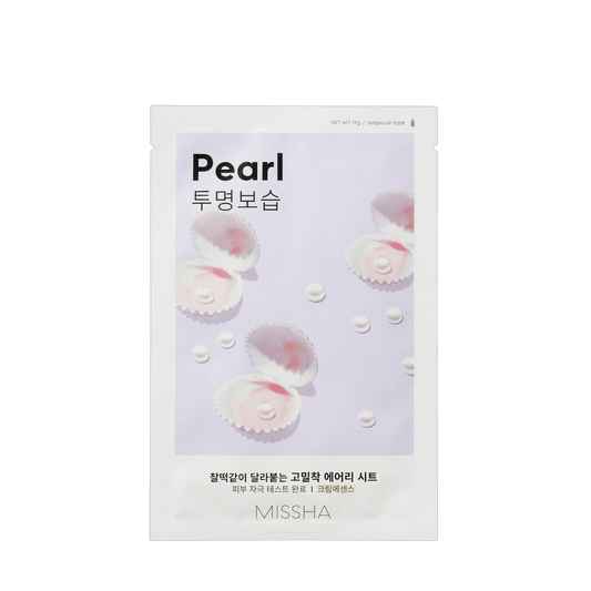 Missha Airy Fit Sheet Mask Pearl veido kaukė 19g