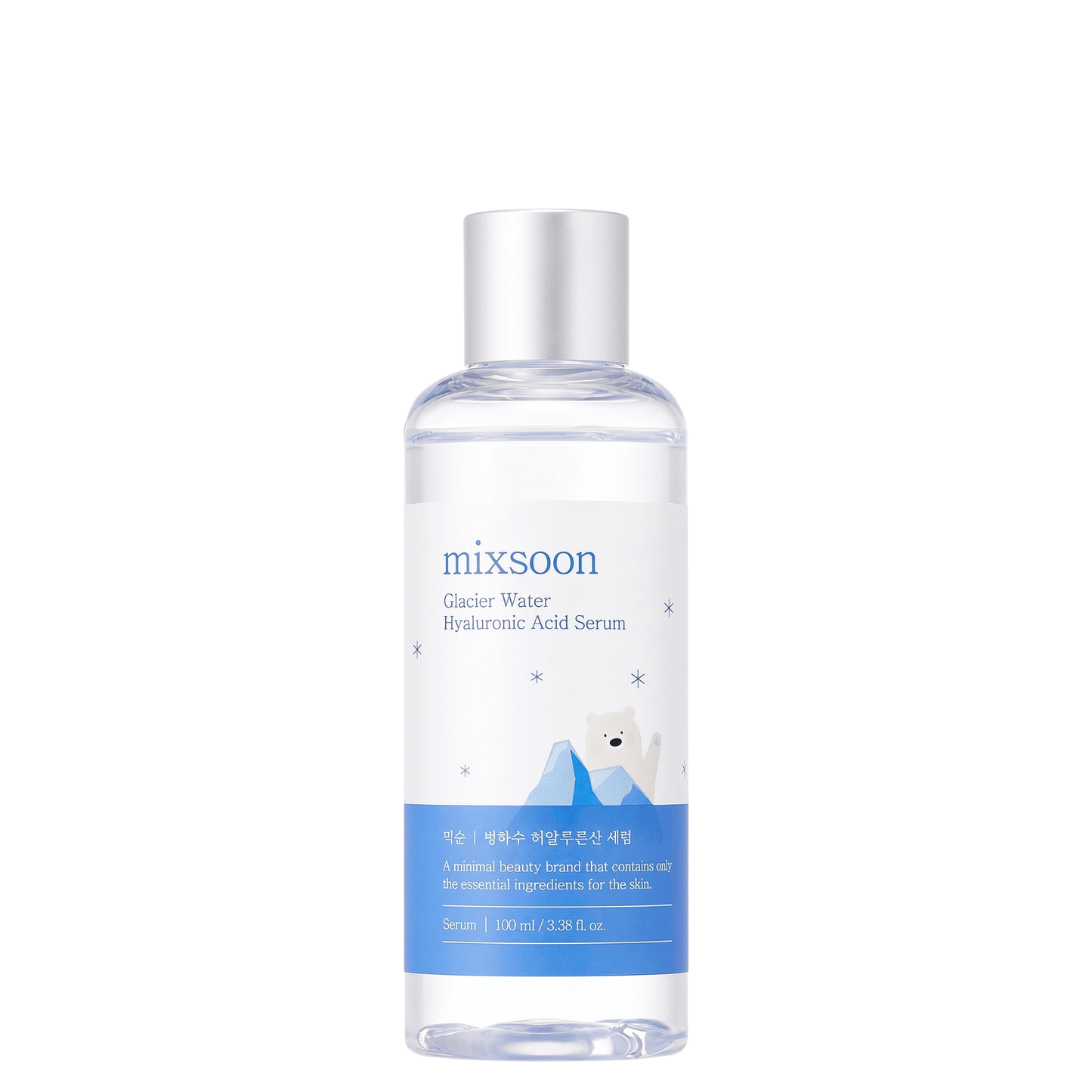 Mixsoon Glacier Water Hyaluronic Acid Serum drėkinantis veido serumas 100ml