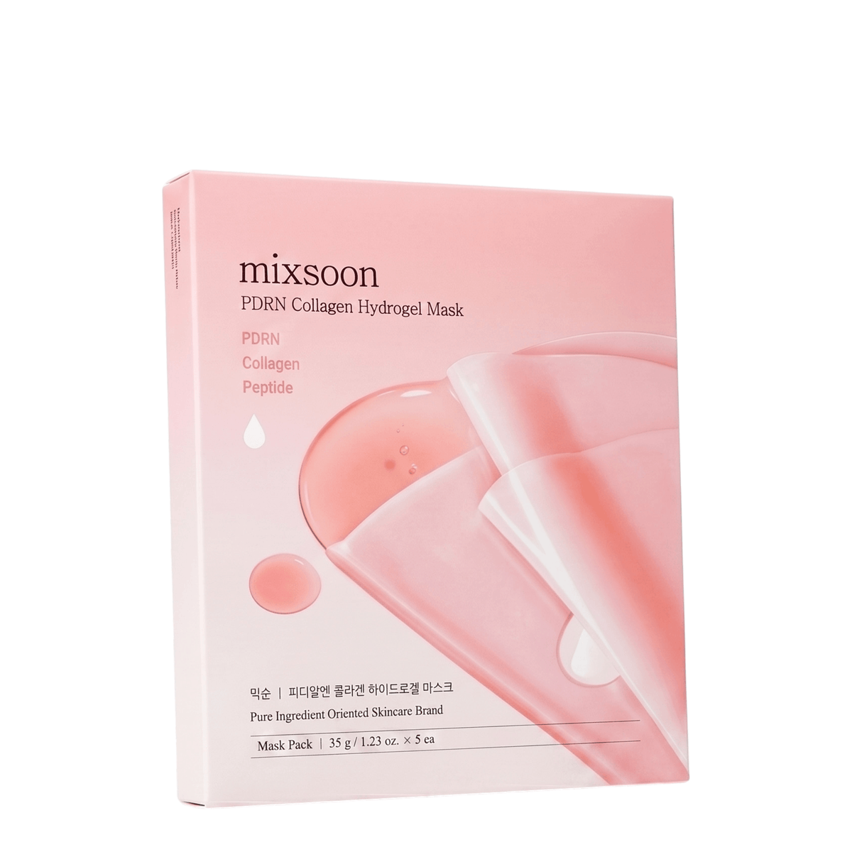 Mixsoon PDRN Collagen Hydrogel Mask veido kaukė 