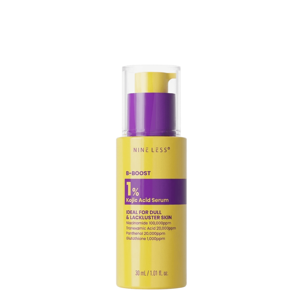 NINE LESS B-Boost 1% Kojic Acid Serum veido serumas 30 ml