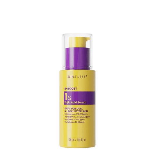 NINE LESS B-Boost 1% Kojic Acid Serum veido serumas 30 ml