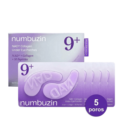Numbuzin No.9 NAD+ Collagen Under Eye Patches paakių pagalvėlės