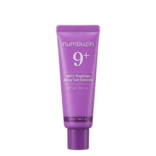 Numbuzin No.9 NAD+ Peptides Dewy Sun Essence apsauginis kremas nuo saulės 50ml