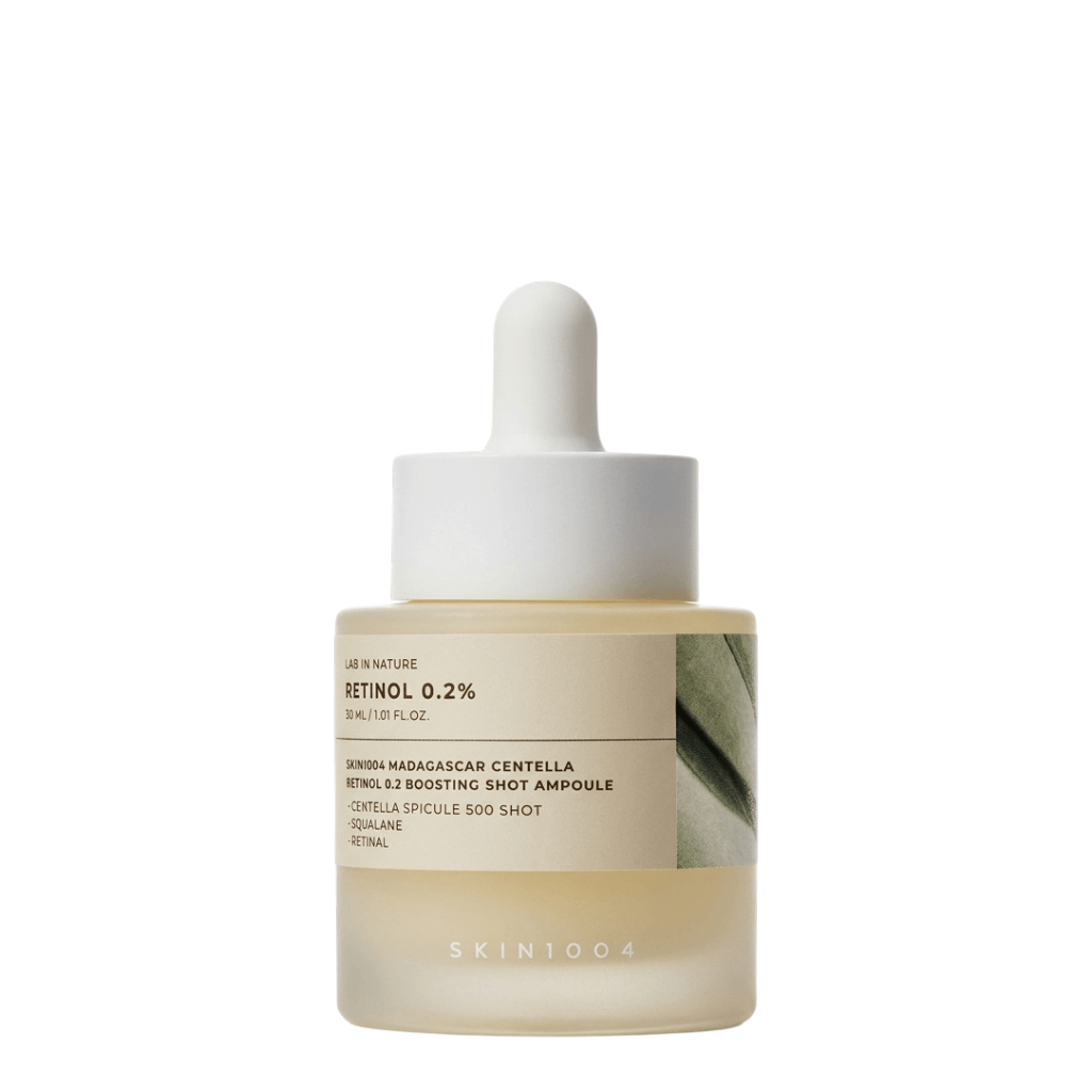 SKIN1004 Retinol 0.2 Boosting Shot Ampoule veido ampulė