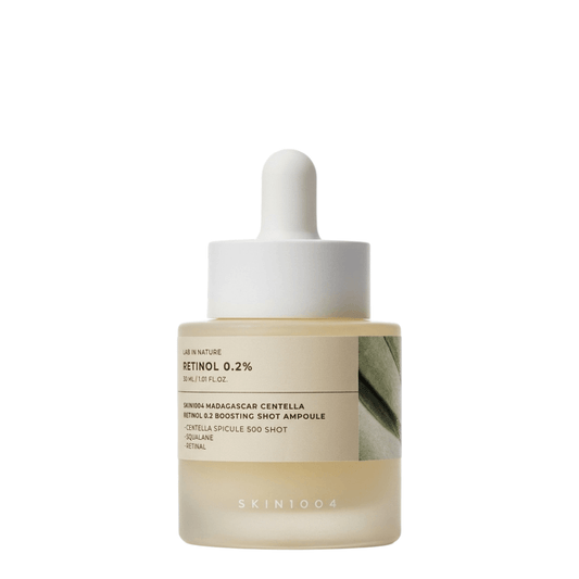 SKIN1004 Retinol 0.2 Boosting Shot Ampoule veido ampulė