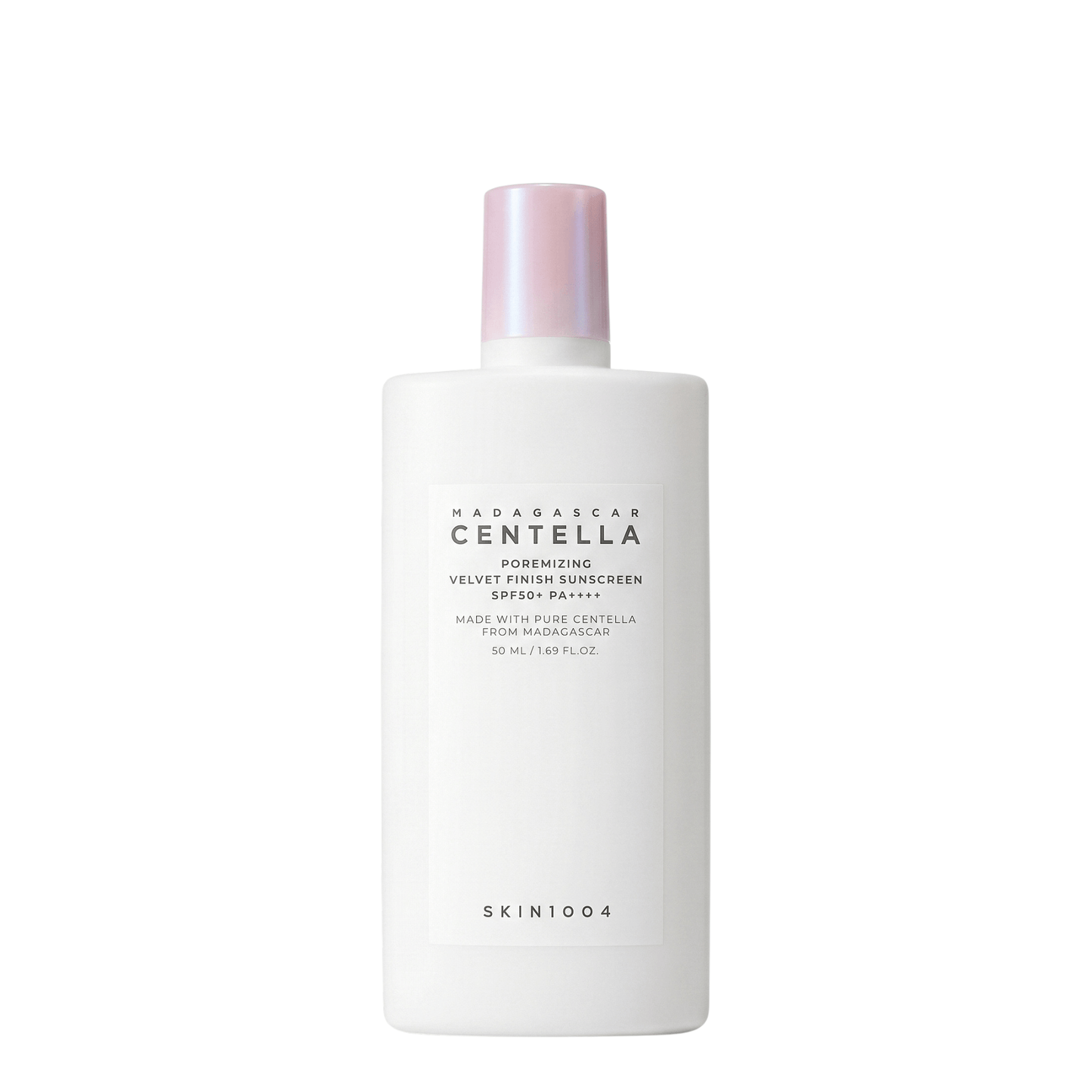 SKIN1004 Madagascar Centella Poremizing Velvet Finish Sunscreen SPF50+ PA++++ apsauginis kremas nuo saulės 50ml