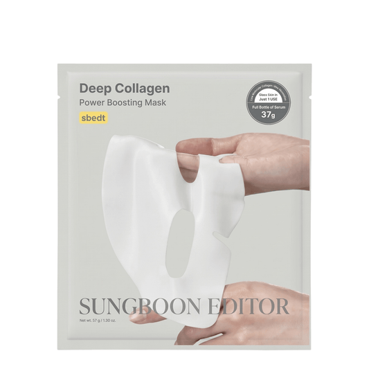 SUNGBOON EDITOR Deep Collagen Power Boosting Mask veido kaukė su kolagenu 37g