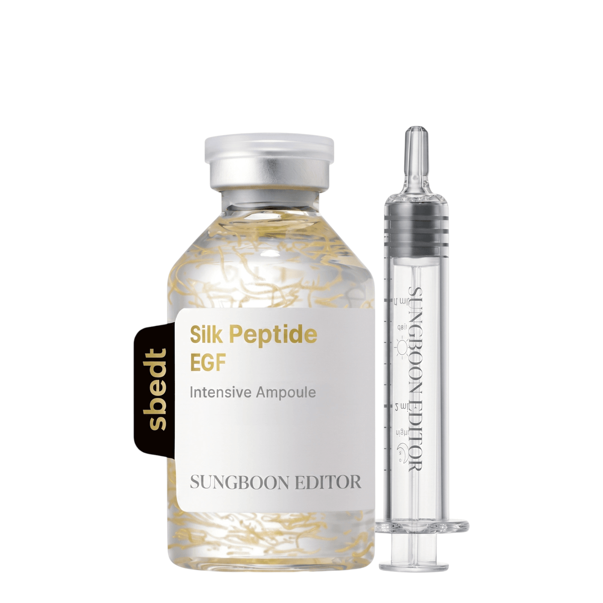 SUNGBOON EDITOR Silk Peptide EGF Intensive Ampoule stangrinanti veido ampulė 40ml