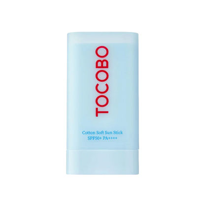 TOCOBO Cotton Soft Sun Stick SPF50+ PA++++ apsauga nuo saulės 19g