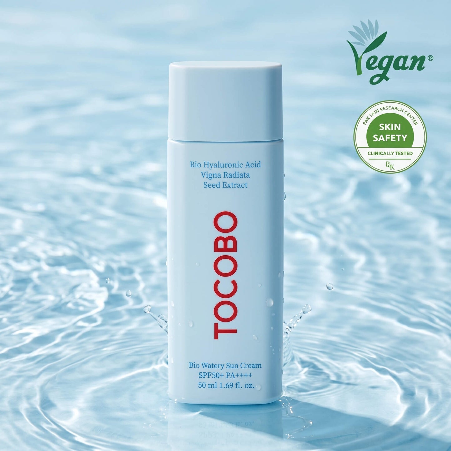 TOCOBO Bio Watery Sun Cream SPF50+ PA++++ apsauginis kremas nuo saulės 50 ml
