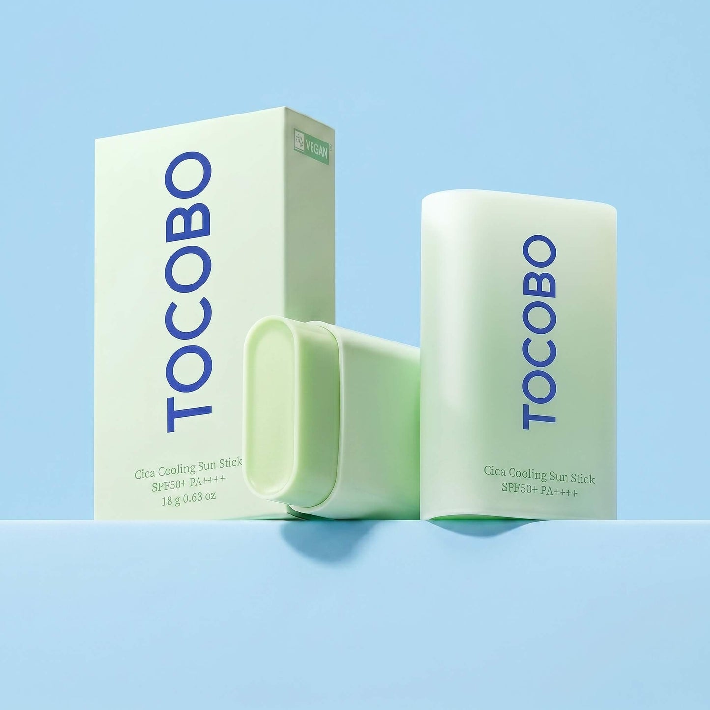 TOCOBO Cica Cooling Sun Stick SPF50+ PA++++ pieštukinė apsauga nuo saulės 18g