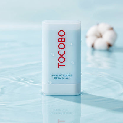 TOCOBO Cotton Soft Sun Stick SPF50+ PA++++ apsauga nuo saulės 19g