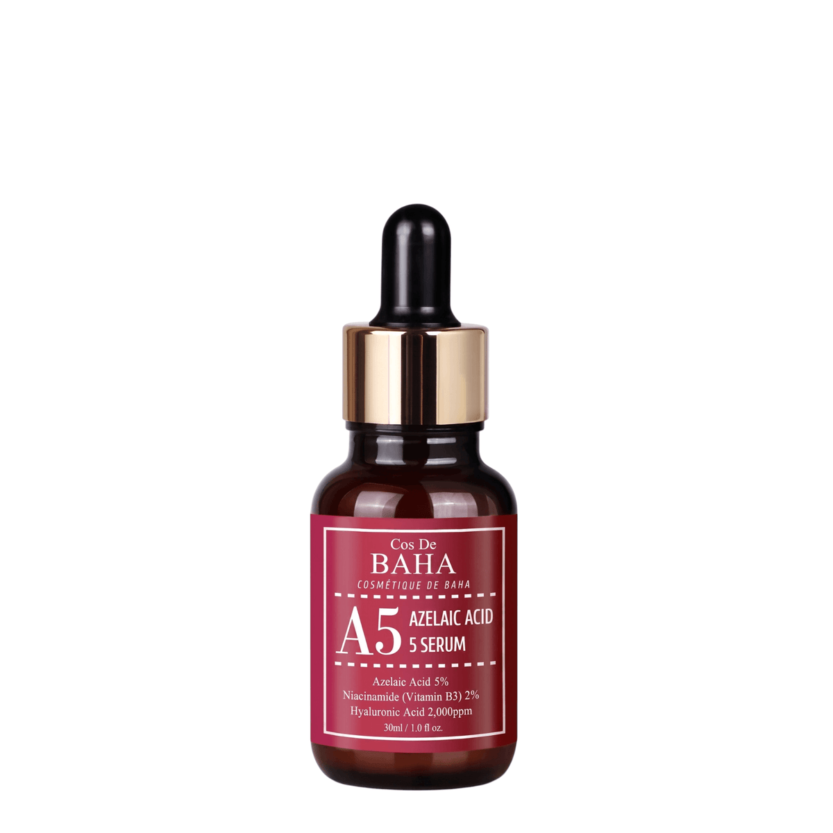 Cos de BAHA A5 Azelaic Acid 5 Serum veido serumas 30ml
